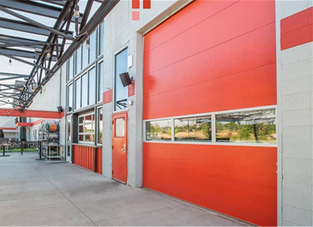 Energy Efficient Polyurethane Insulated Doors, Spectrum Facility